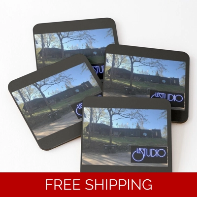 Coasters Black Le Studio Building June 2020 (set of 4)